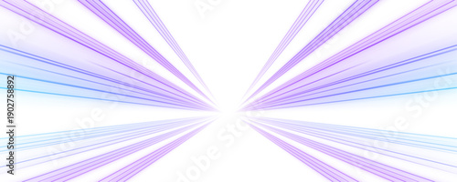 Neon streaks of light race through abstract polygonal shapes. Bright luminous curves create a dynamic digital flow. Perfect for futuristic banners or UI backgrounds. PNG