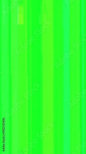 Glitch effect on green screen