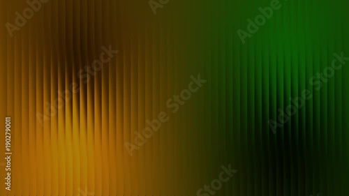 Abstract background features vertical lines with dark yellow and green gradients creating a seamless loop
