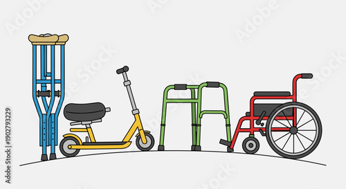 Mobility Aids for Disabled People.