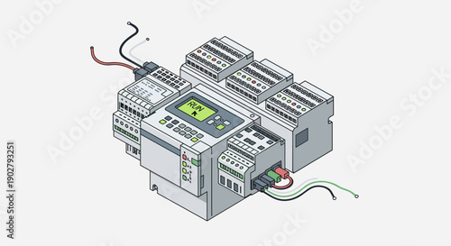 Programmable Logic Controller PLC Industrial Automation 1.