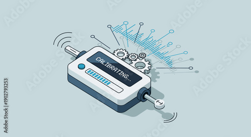 Portable Electronic Device with Digital Display.