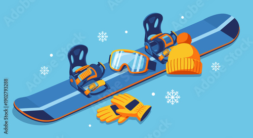 Snowboard and Winter Sports Equipment.