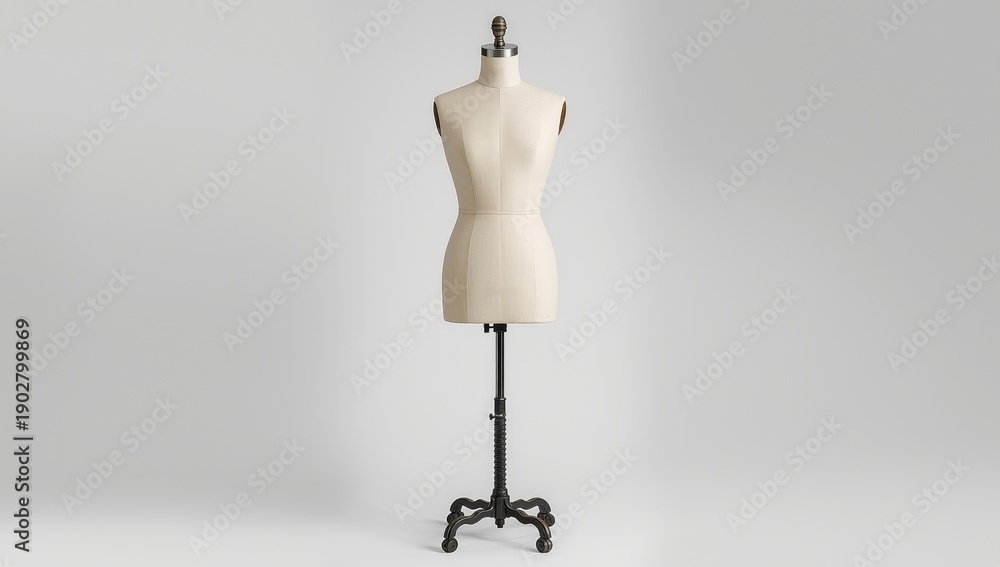 custom made wallpaper toronto digitalDress form on stand against a white backdrop