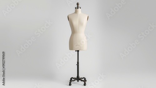 Wallpaper Mural Dress form on stand against a white backdrop Torontodigital.ca