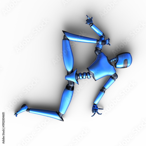 ロボット　3DCGレンダリング