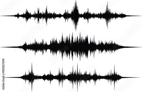 Stack of wooden planks viewed from above on a flat surface