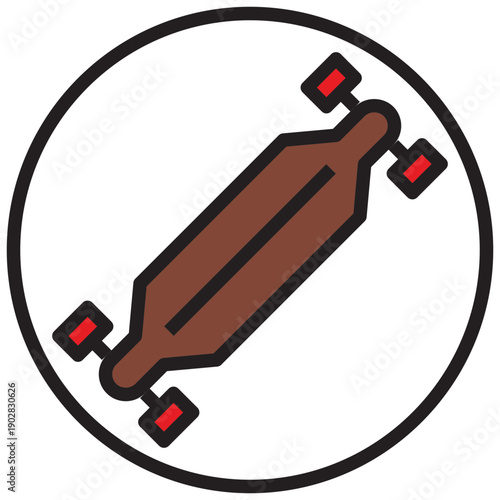 long board licon line color