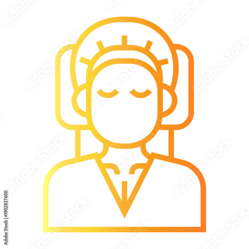 health facilities Line Gradient Icon