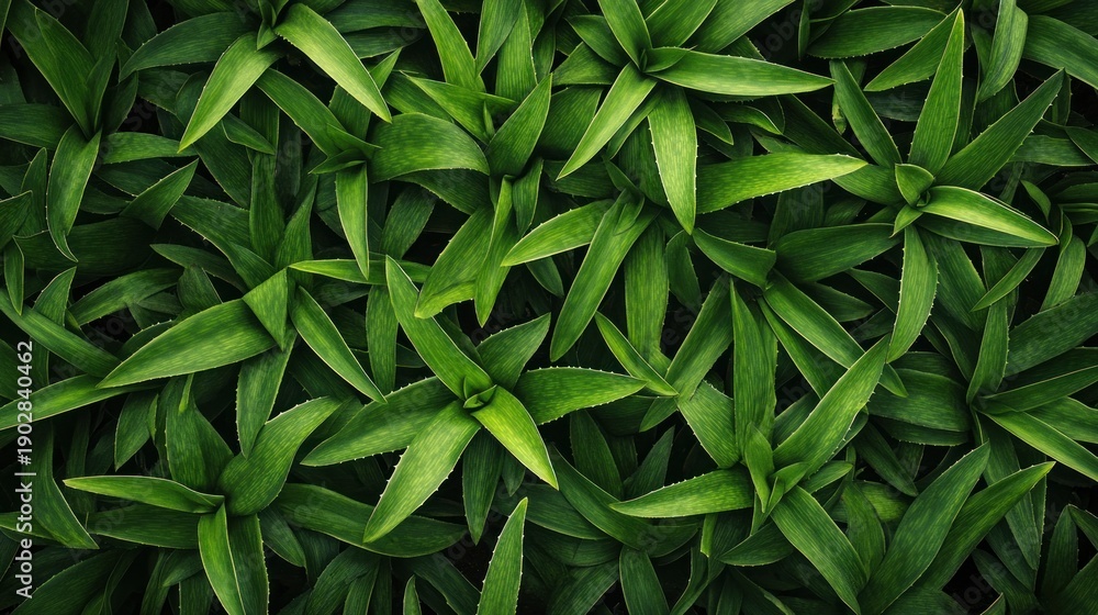 Obraz premium Lush green foliage background