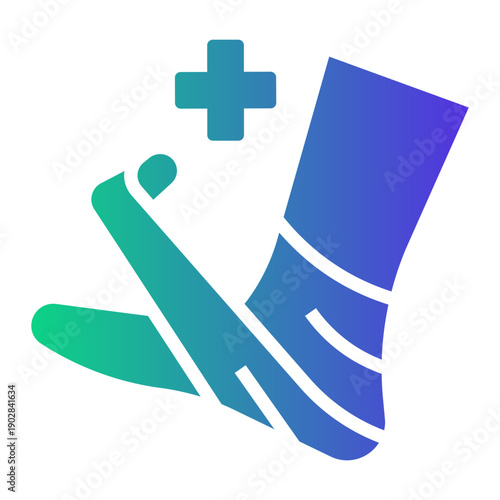 health facilities Gradient icon