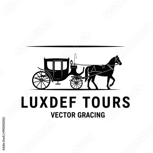 Elegant Horse-Drawn Carriage for Luxurious Tours and Travel.