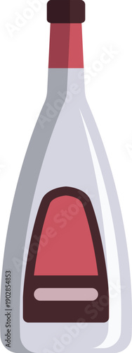 Mezcal bottle. Traditional latin america drink icon