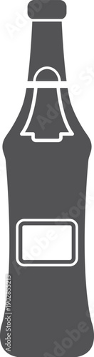Beer bottle. Pub glass. Beverage drink icon