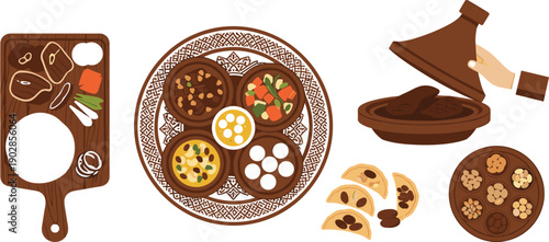 Set of business people silhouettes in professional meetings, corporate teamwork, office discussions, conference speakers, and executive board group communication icons,