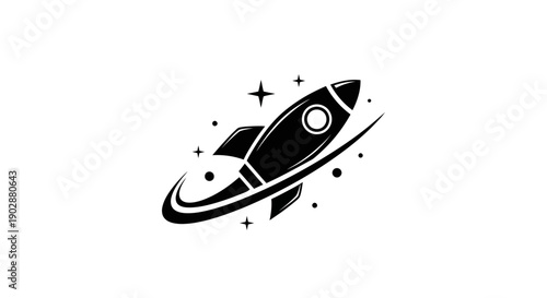 Vector illustration of an abstract background featuring an isolated airplane, rocket, and zeppelin flying through a cartoon sky above a travel boat and fishing yacht on the water