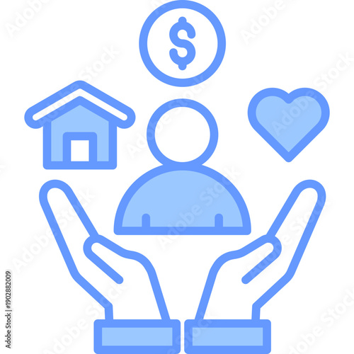 Employee Benefits  Icon