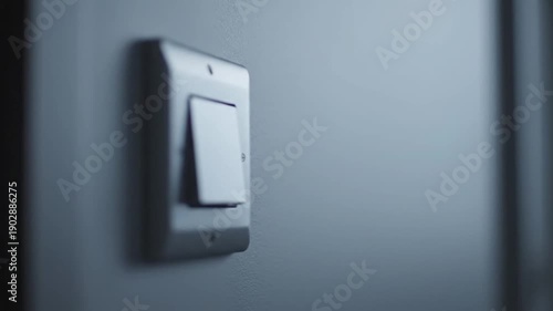 Wallpaper Mural Light Switch Turning On and Off. Torontodigital.ca