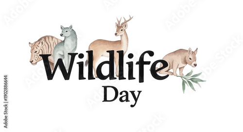 Wildlife Day Celebration with Animals in their Natural Habitat