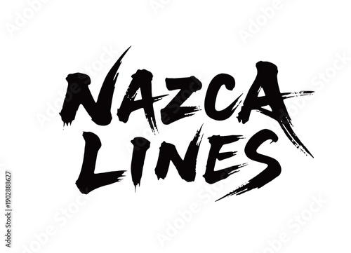 NAZCA LINES Handwriting

