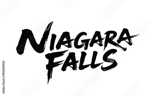 NIAGARA FALLS Handwriting
