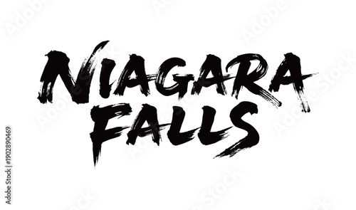 NIAGARA FALLS Handwriting
