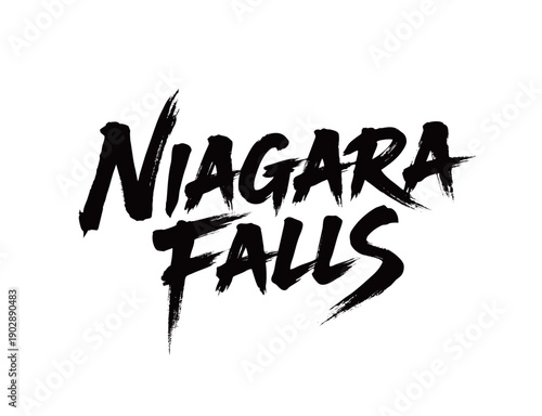 NIAGARA FALLS Handwriting
