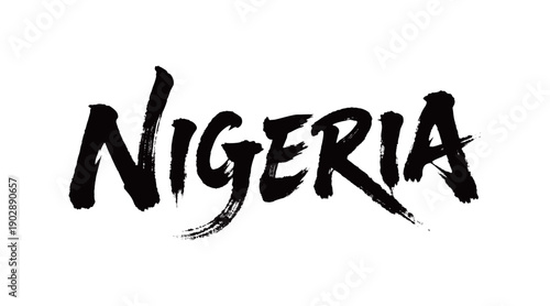 NIGERIA Handwriting
