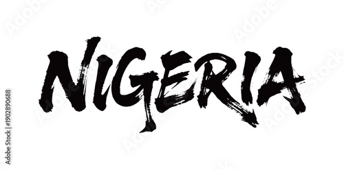 NIGERIA Handwriting
