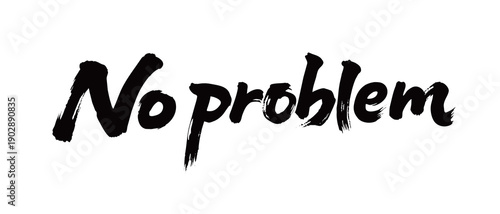 No problem Handwriting
