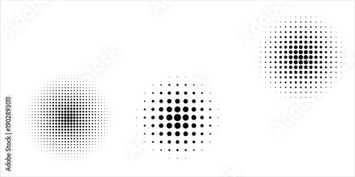 Abstract Halftone Dot Circle Pattern for Modern Design, Visual Art, and Creative Project,vector design,white ,modern art