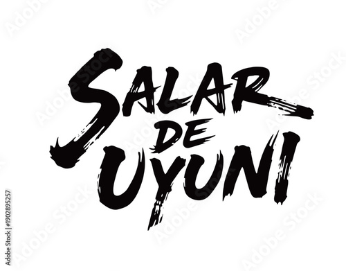 SALAR DE UYUNI Handwriting
