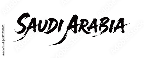 SAUDI ARABIA Handwriting
