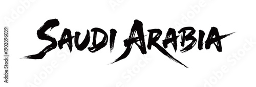 SAUDI ARABIA Handwriting
