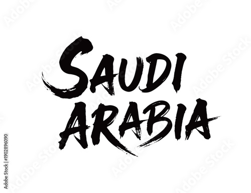 SAUDI ARABIA Handwriting

