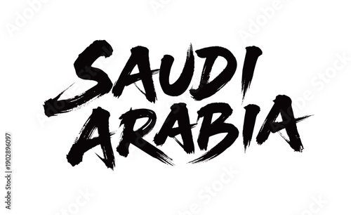 SAUDI ARABIA Handwriting
