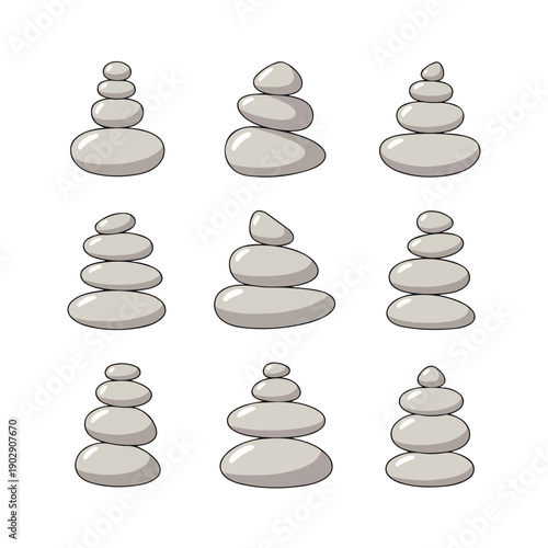 Photography Balanced pile of stones