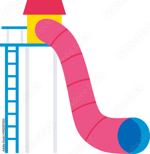 Water Amusement Park Element 