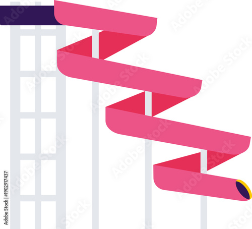 Water Amusement Park Element 