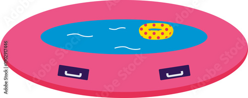 Water Amusement Park Element 