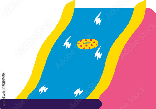 Water Amusement Park Element 