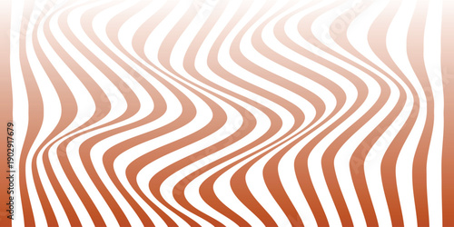 simple rust gradient vertical line wave pattern for banner poster background.