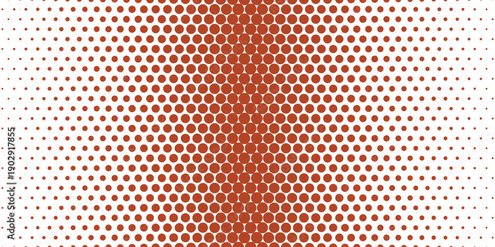 Obraz premium simple rust halftone dot pattern art for banner poster background.