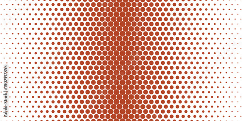 simple rust halftone dot pattern art for banner poster background.
