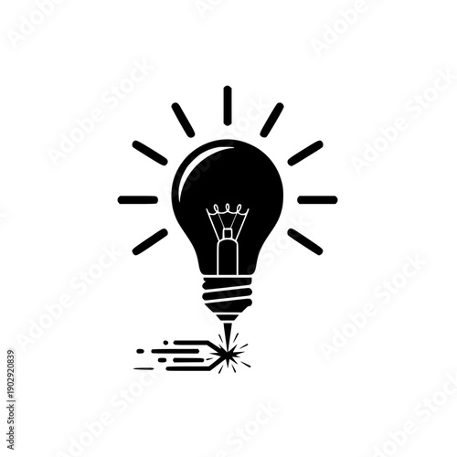 light bulb idea concept