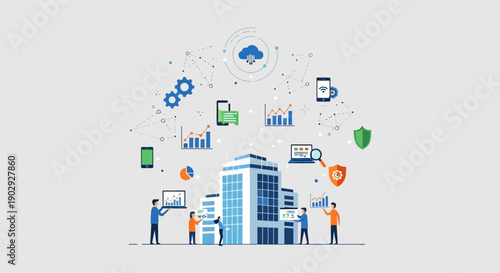 Efficient Business Operations and Digital Transformation with Integrated Cloud Computing, Data Management, and Cybersecurity Solutions