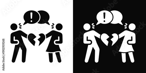 First-Call Resolution Icon White And Black Background Style