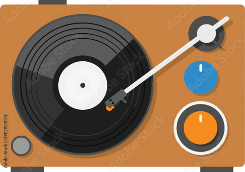 Vintage Record Player