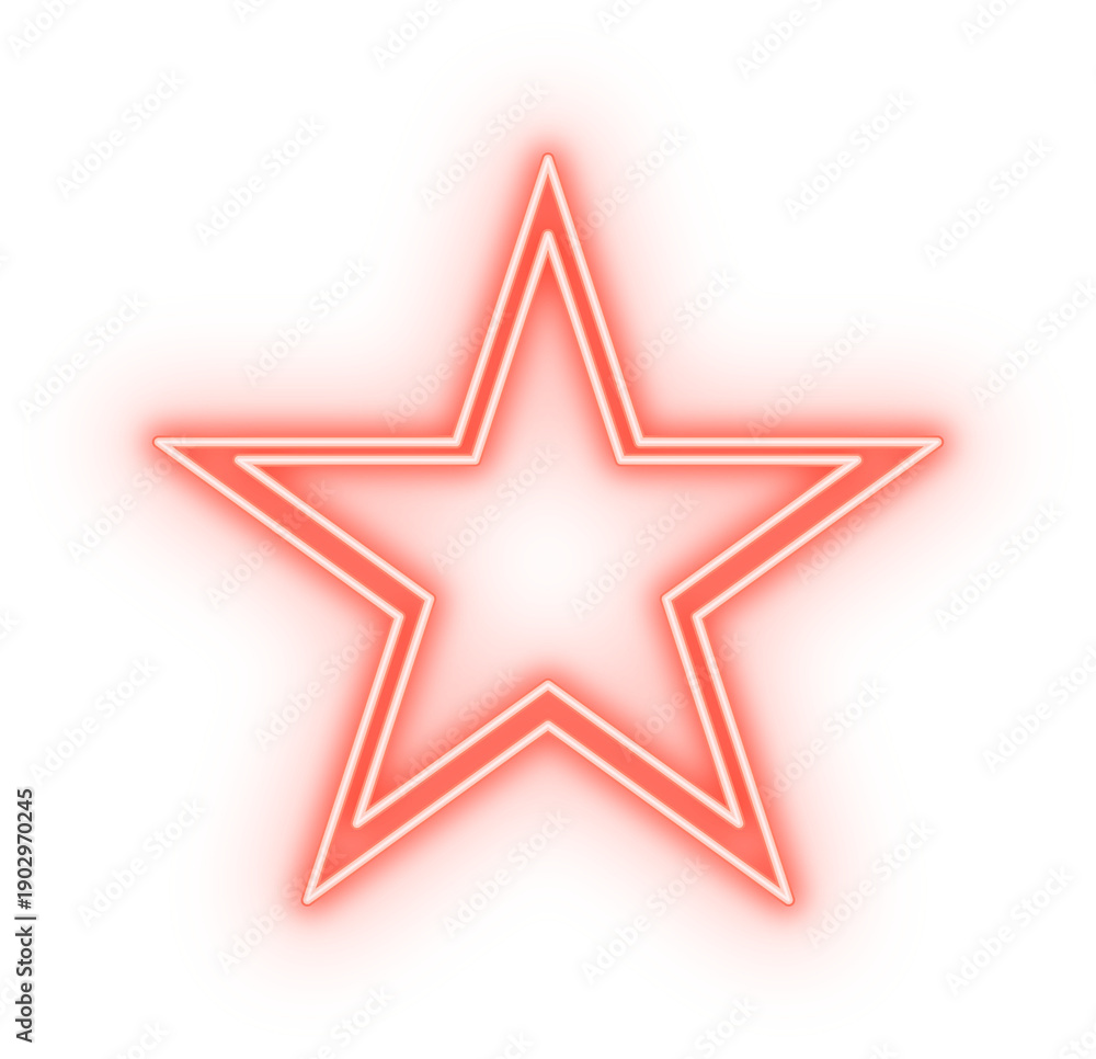 Fototapeta premium Y2K Element in Neon Style Illustration