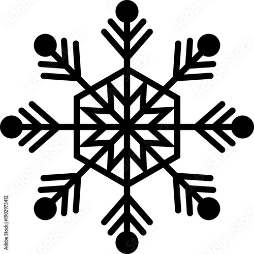 Wintertime Snowflakes and Snowfall